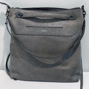 Botkier Logan Leather Hobo Purse (Gray)